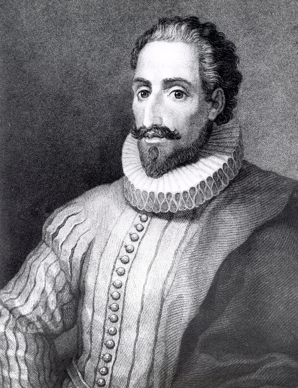 Cervantes, spansk forfatter av Unknown