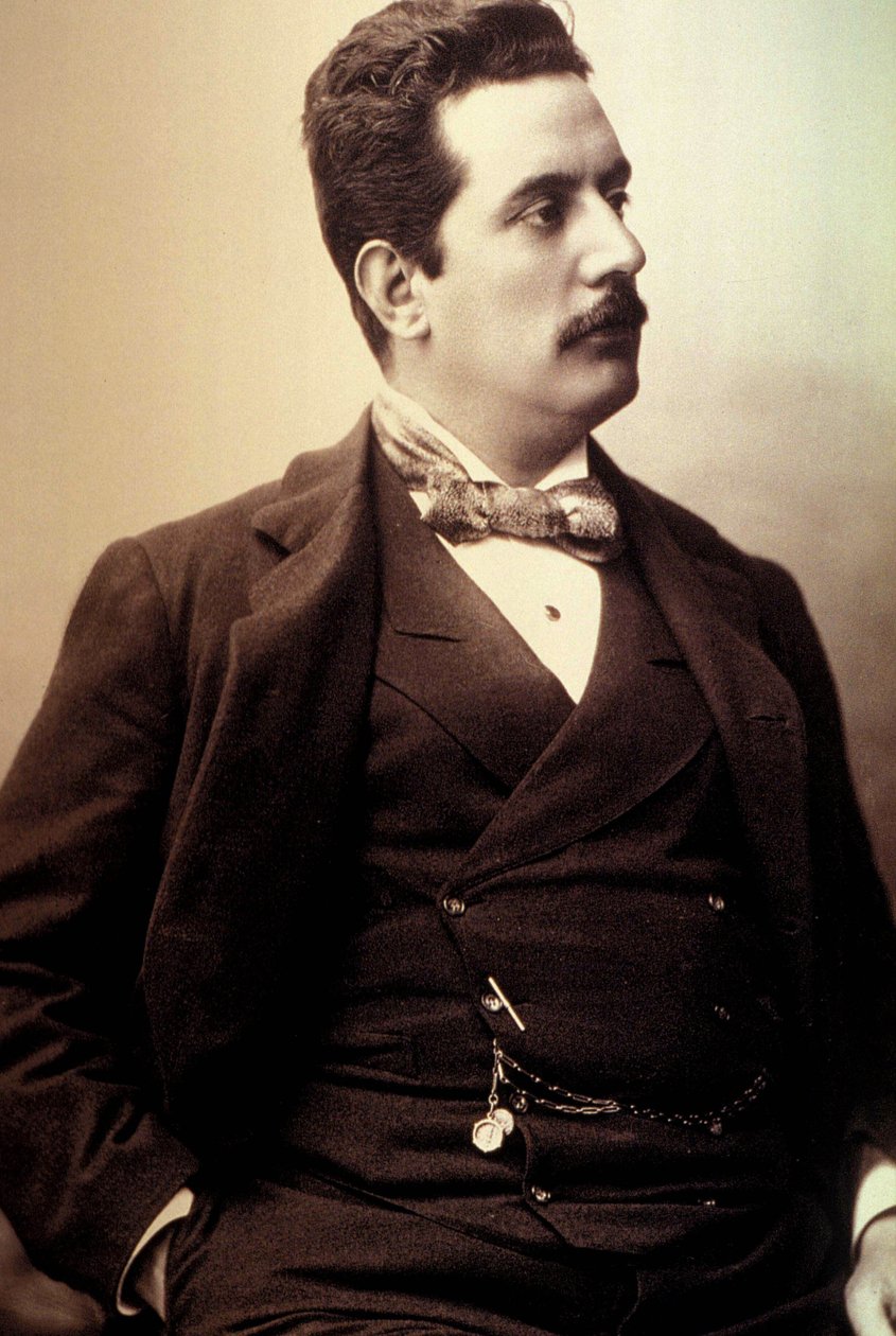 Giacomo Puccini (1858–1924) av Unknown