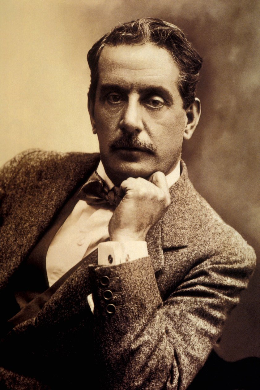 Giacomo Puccini (1858–1924) av Unknown
