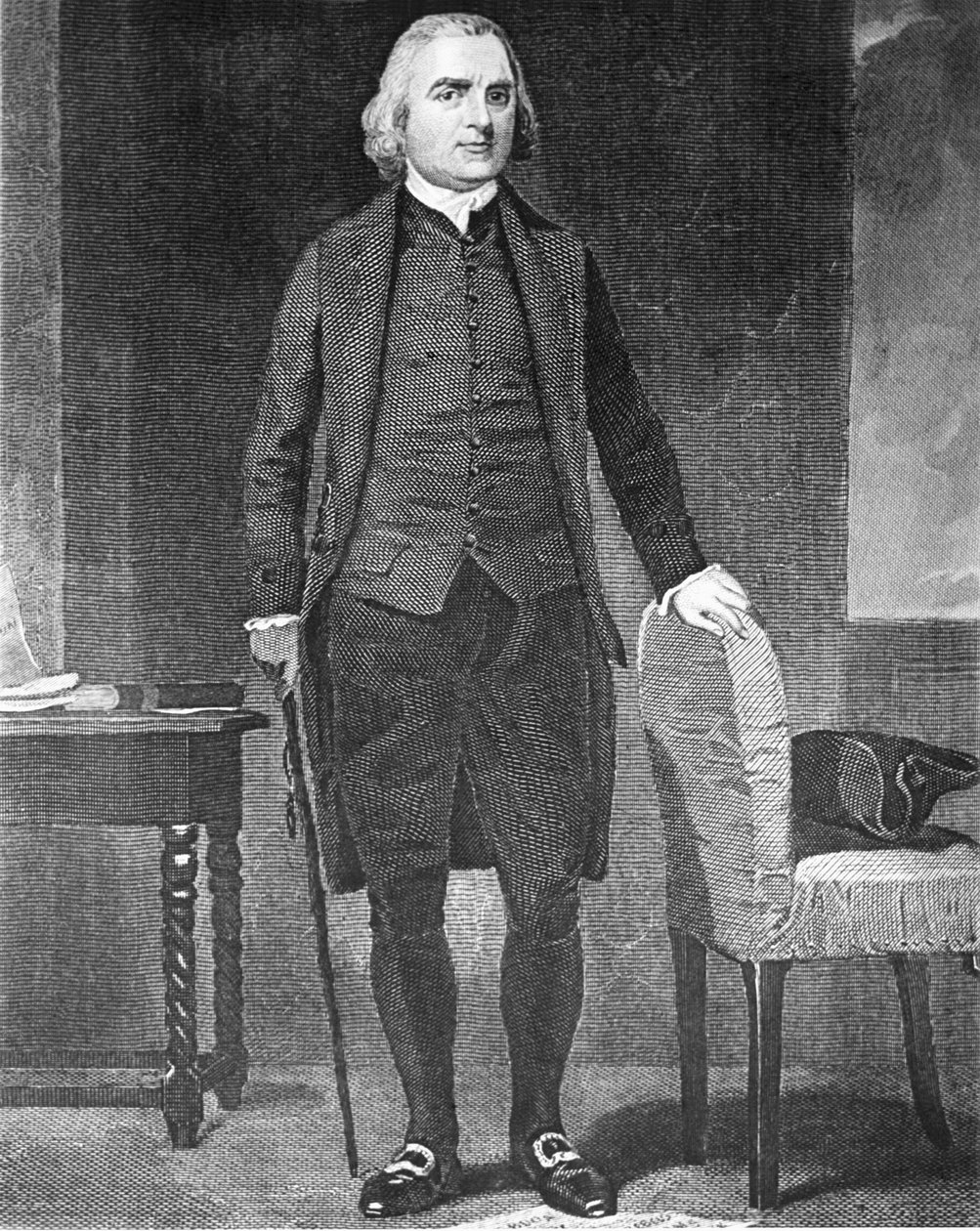 Samuel Adams , amerikansk statsmann av Unknown