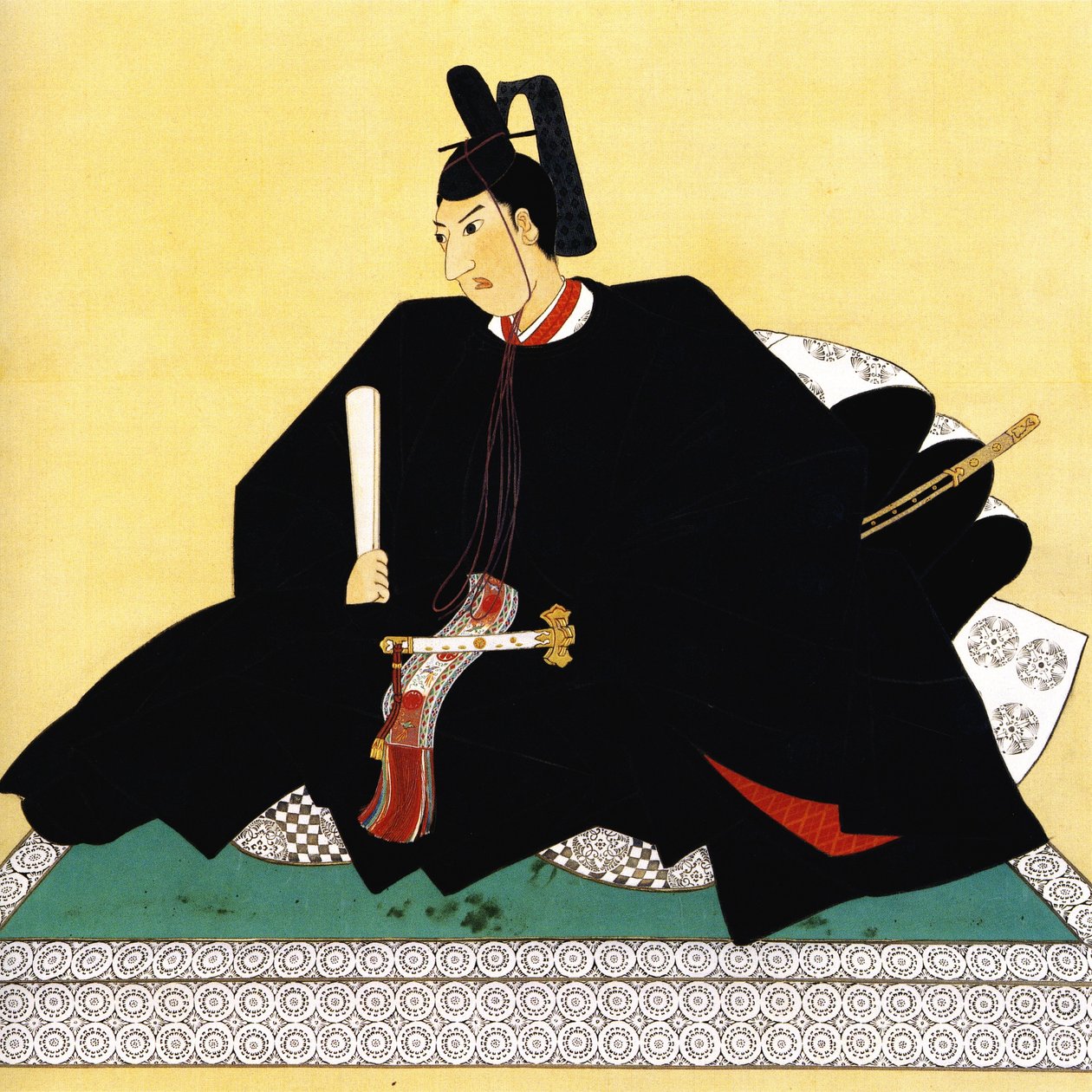 Tokugawa Iemochi -statue av 日本語