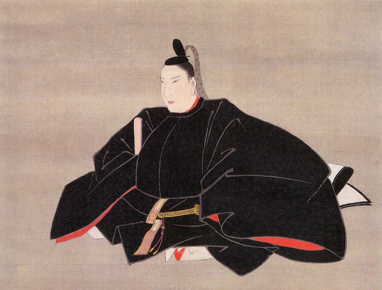 Portrett av Michiaki Tamura (Shigemura Date). av 小田島椿所筆