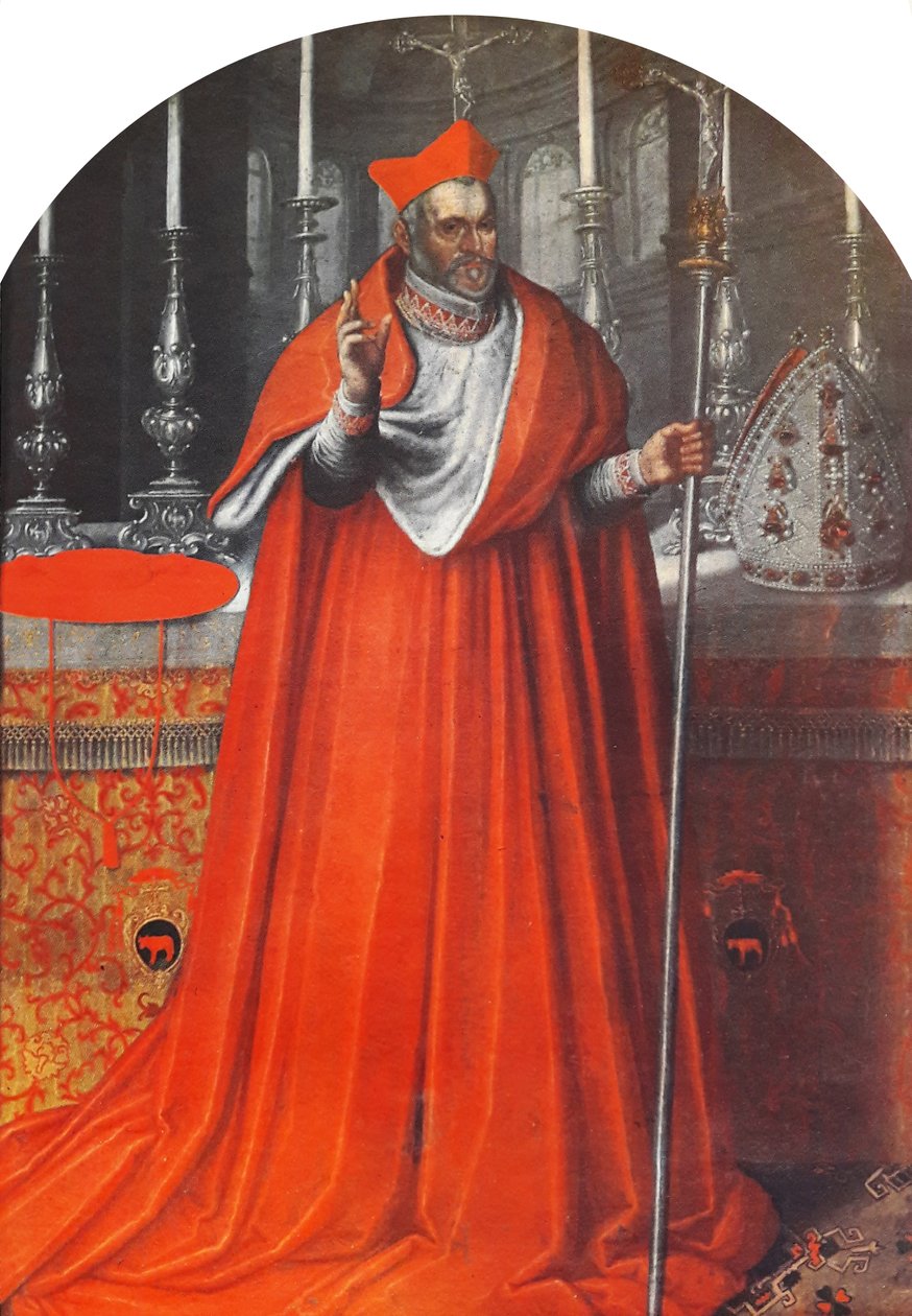 Portrett av Bernard Maciejowski (1548-1608) av Anonymous
