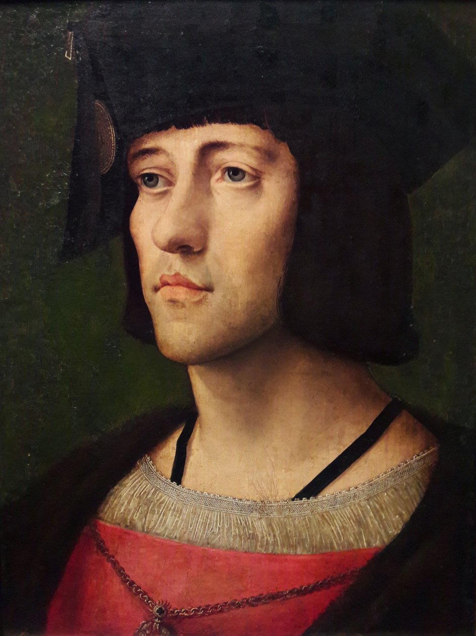 Portrett av John of Luxembourg, Lord of Ville (1475-1508) av Anonymous