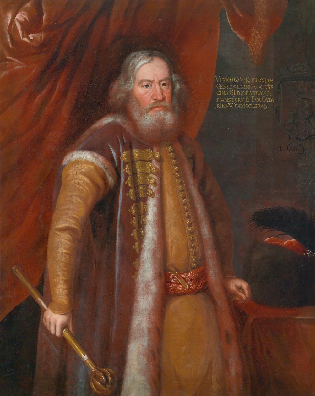 Portrett av grev Ulrich von Kollonitz zu Kollegrad av Creator