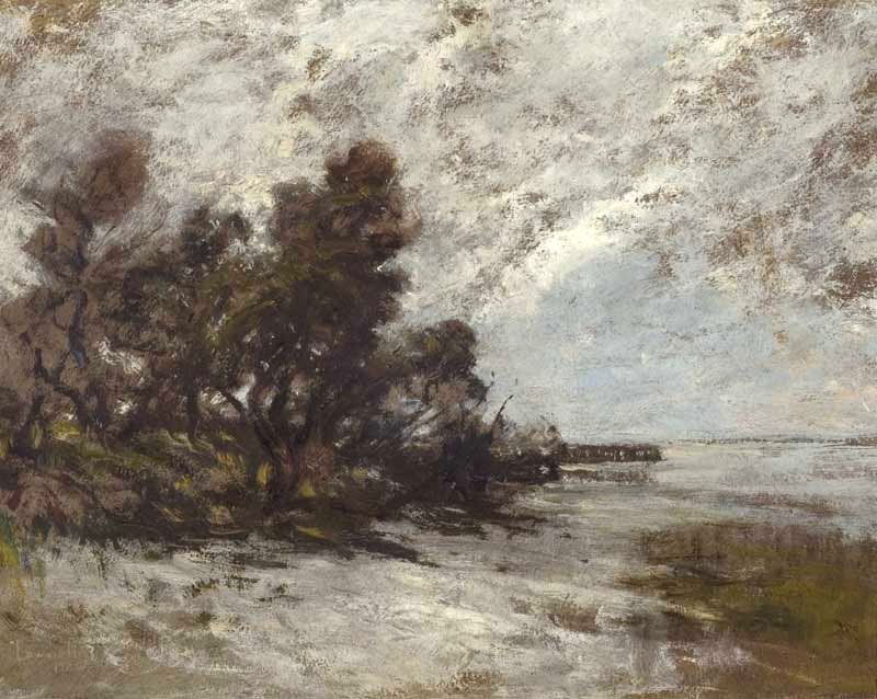 Strand Scene av Edward B. Gay