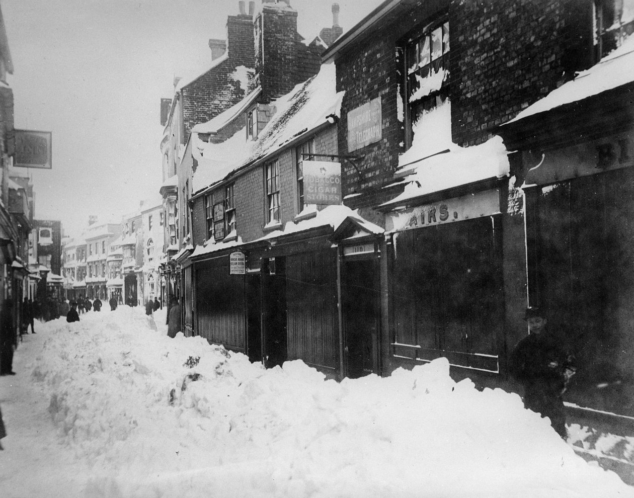 West Cowes, januar 1881 eller 1891 av English Photographer