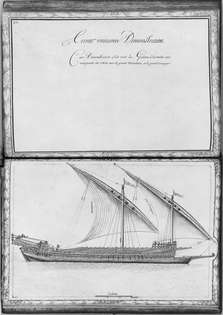 En sjødyktig bysse, trettiførste demonstrasjon, plate 32, illustrasjon fra 