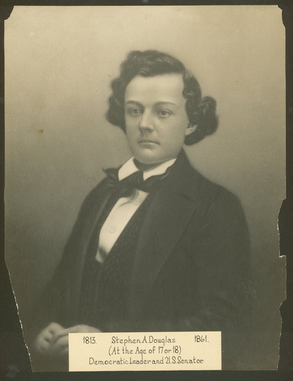 Stephen Douglas (17 eller 18 år gammel) av Unknown