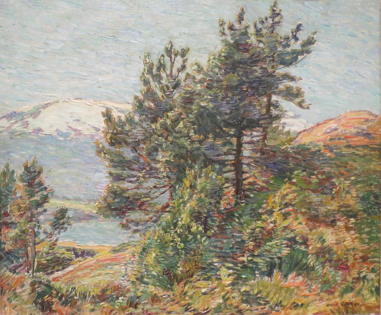 Norway Pines Landskap av Walter Griffin