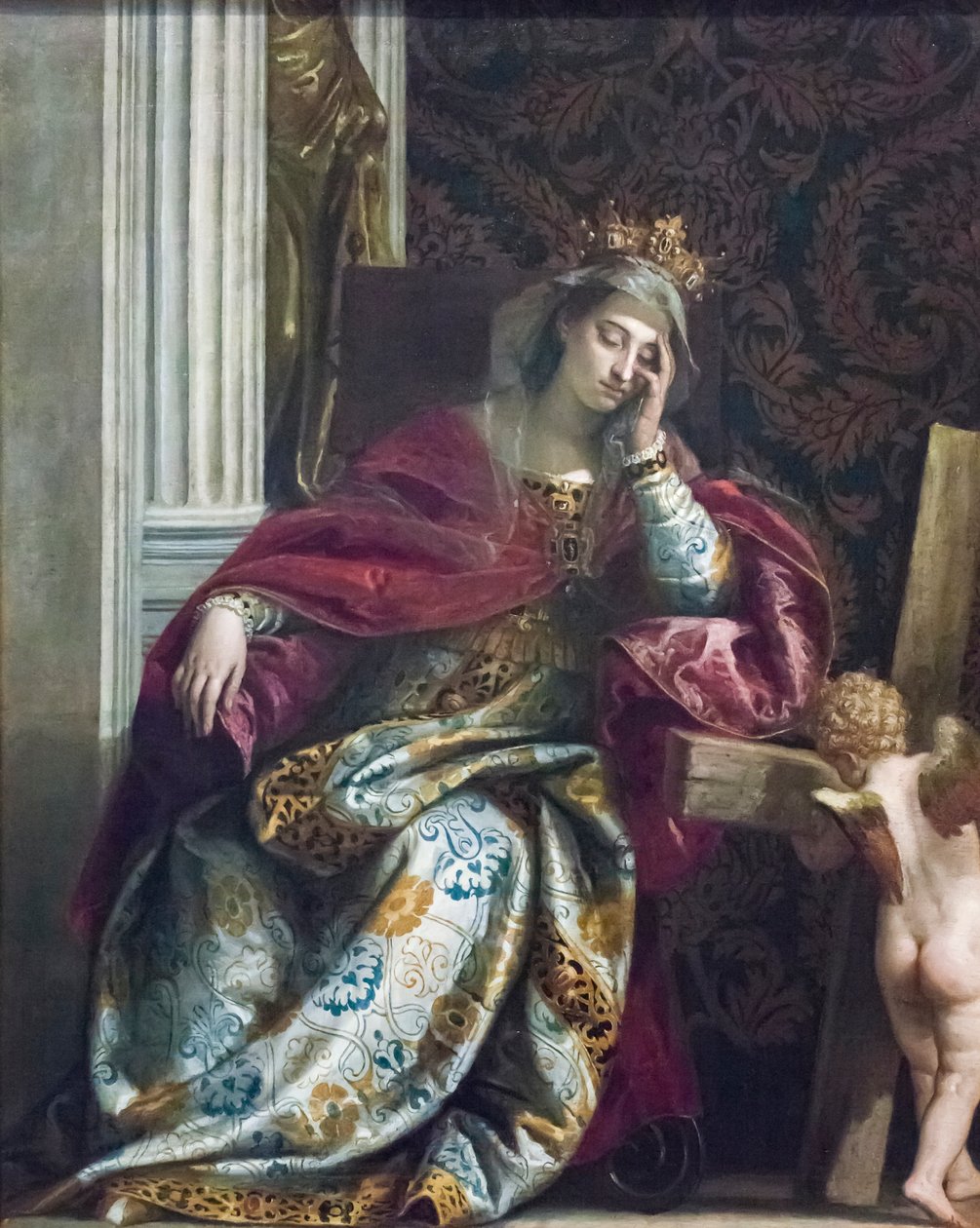Visjon av St. Helena av (1528 88) Veronese
