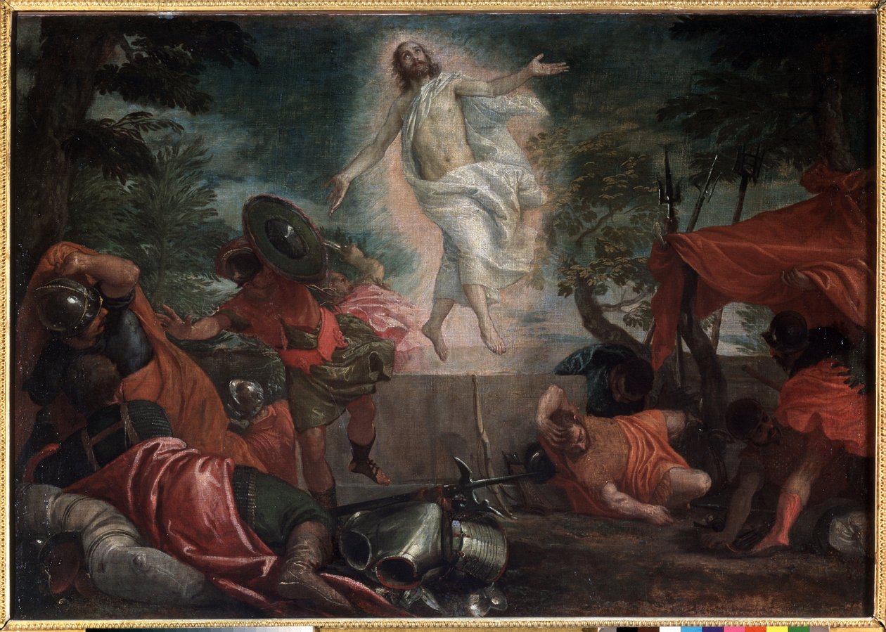 The Resurrection, ca. 1580 (olje på lerret) av Veronese