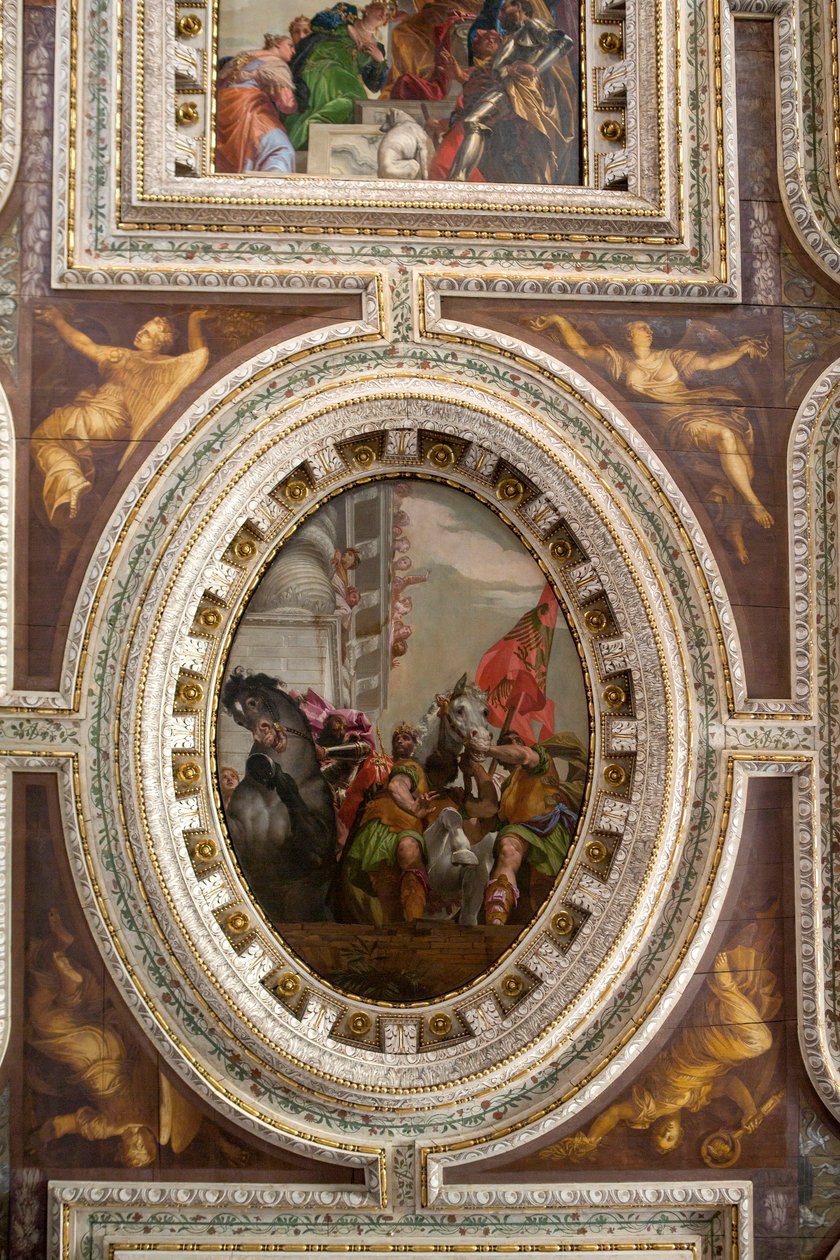 Mordekais triumf (fresko) av Veronese