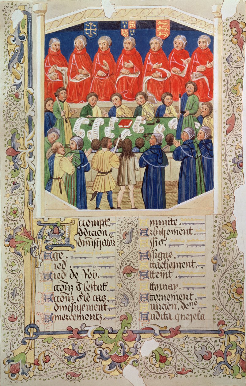 Court of Common Pleas av (after) English School