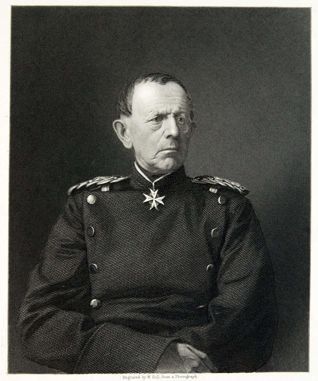 General von Moltke av (after) English photographer