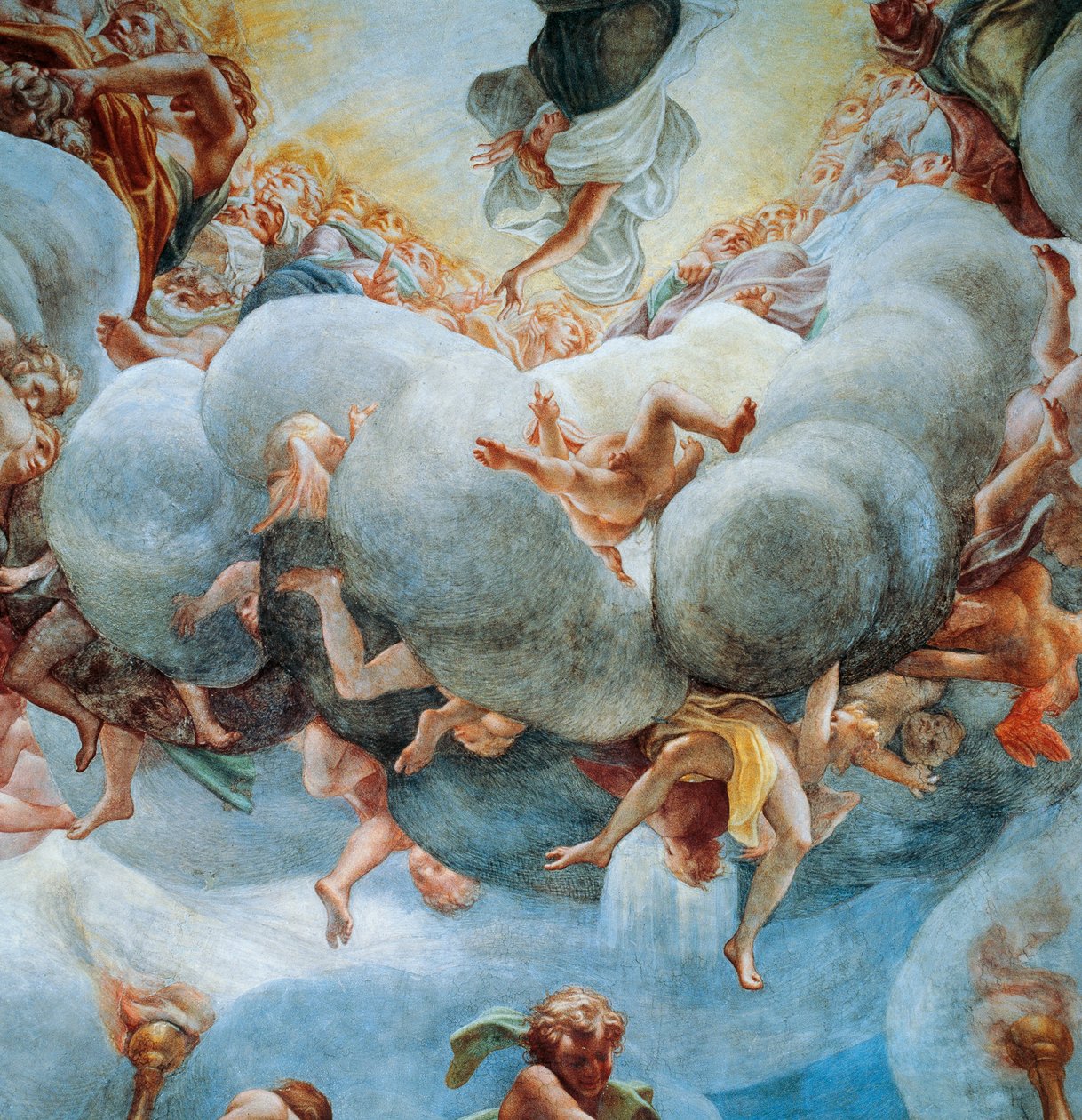 Antagelse av Jomfru av (c.1489 1534) Correggio
