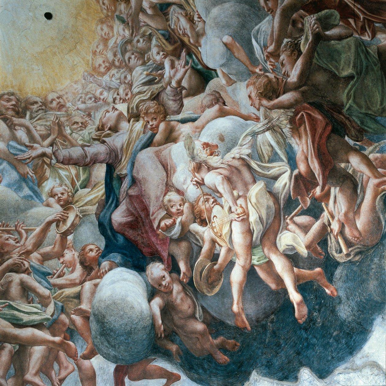 Antagelse av Jomfru av (c.1489 1534) Correggio