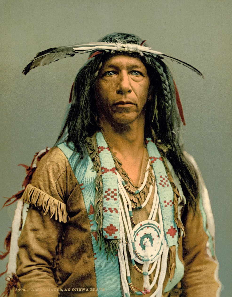 Arrowmaker, An Ojibwa Brave av Unknown