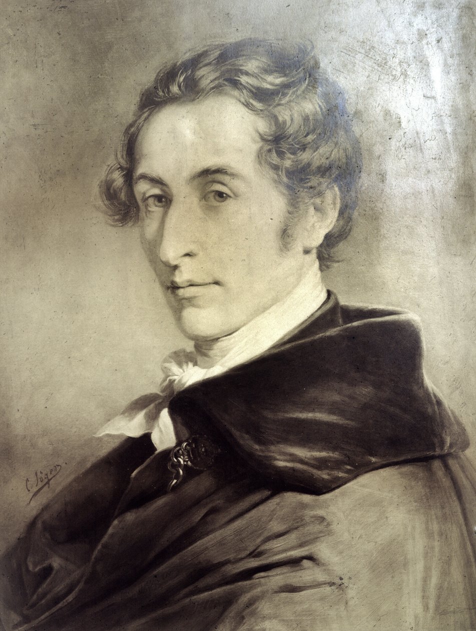 Carl Maria von Weber, komponist. av Unknown