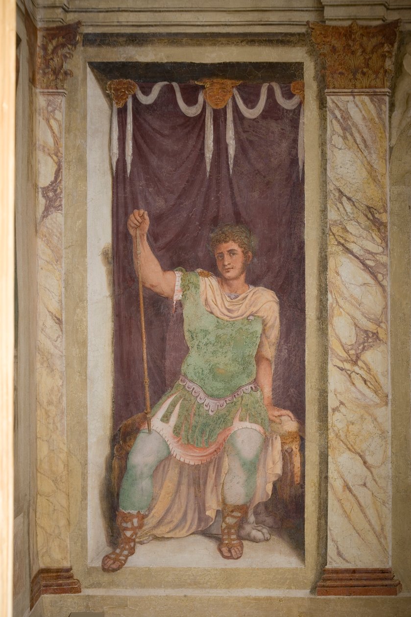 Fresco, Villa dei Vescovi, Luvigliano, Veneto, Italia av Unknown