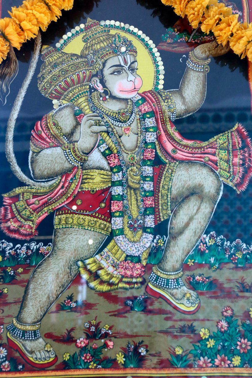 Hanuman, Sri Thenday Yutthapani-tempelet, Ho Chi Minh-byen, Vietnam av Unknown