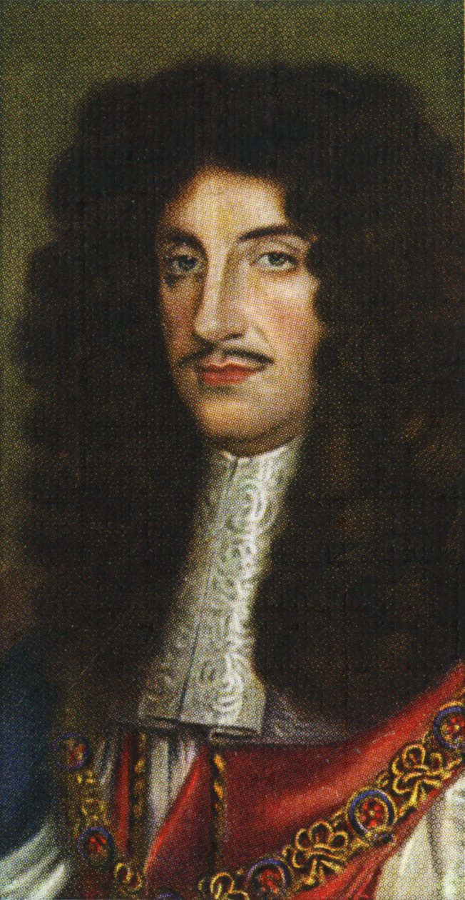 Kong Charles II-portrett av Unknown