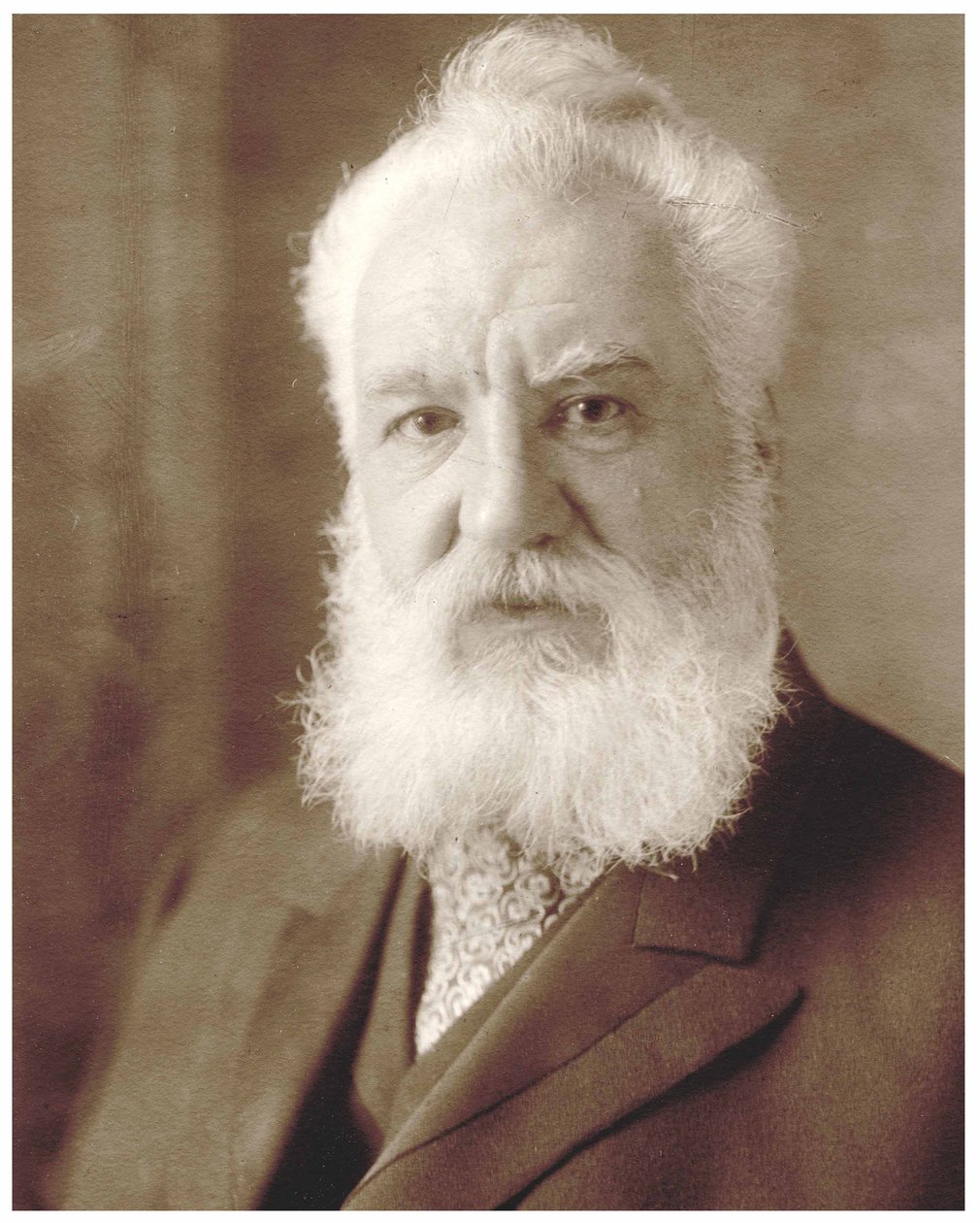 Portrett av Alexander Graham Bell, ca. 1920 av Unknown