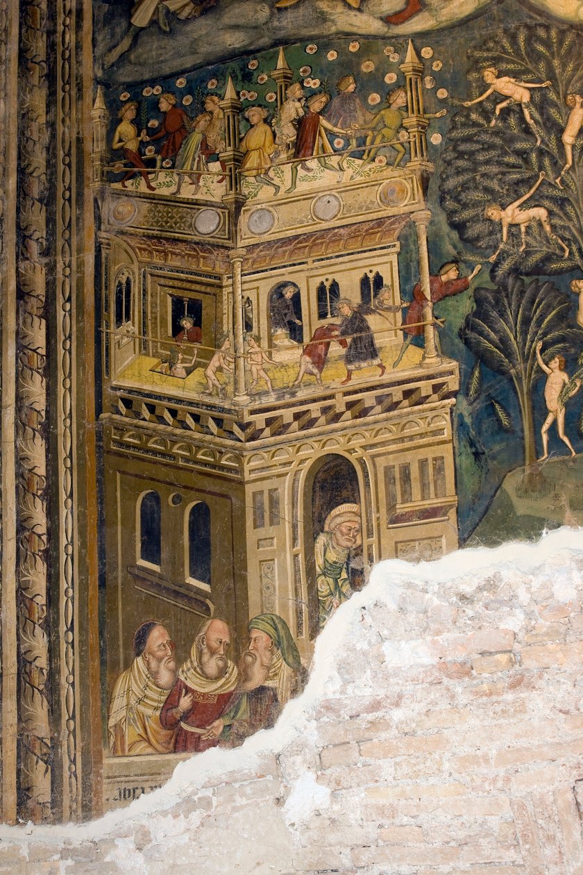 St. Maria in Piano kirke, Loreto Aprutino, Abruzzo, Italia, av Unknown