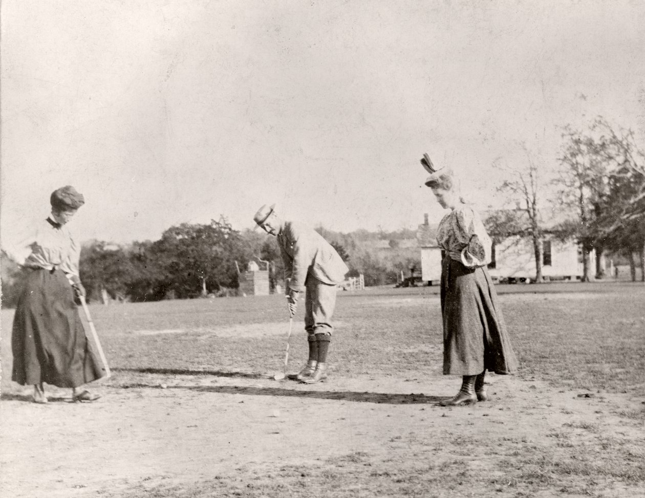 Golf i Dallas, ca. 1900 av American Photographer