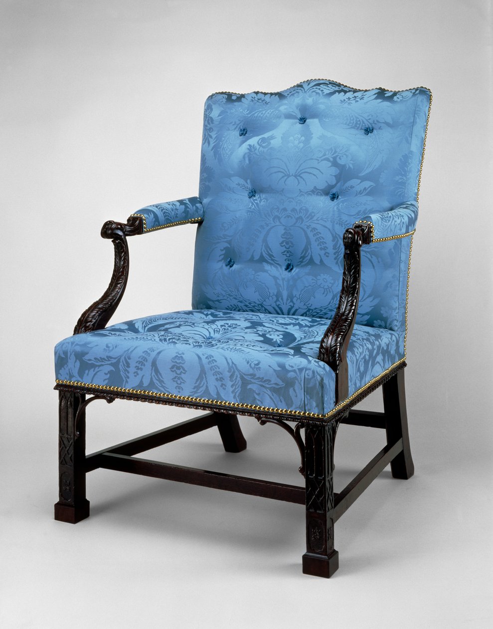 Philadelphia lenestol, 1763-71 (mahogni) av American School