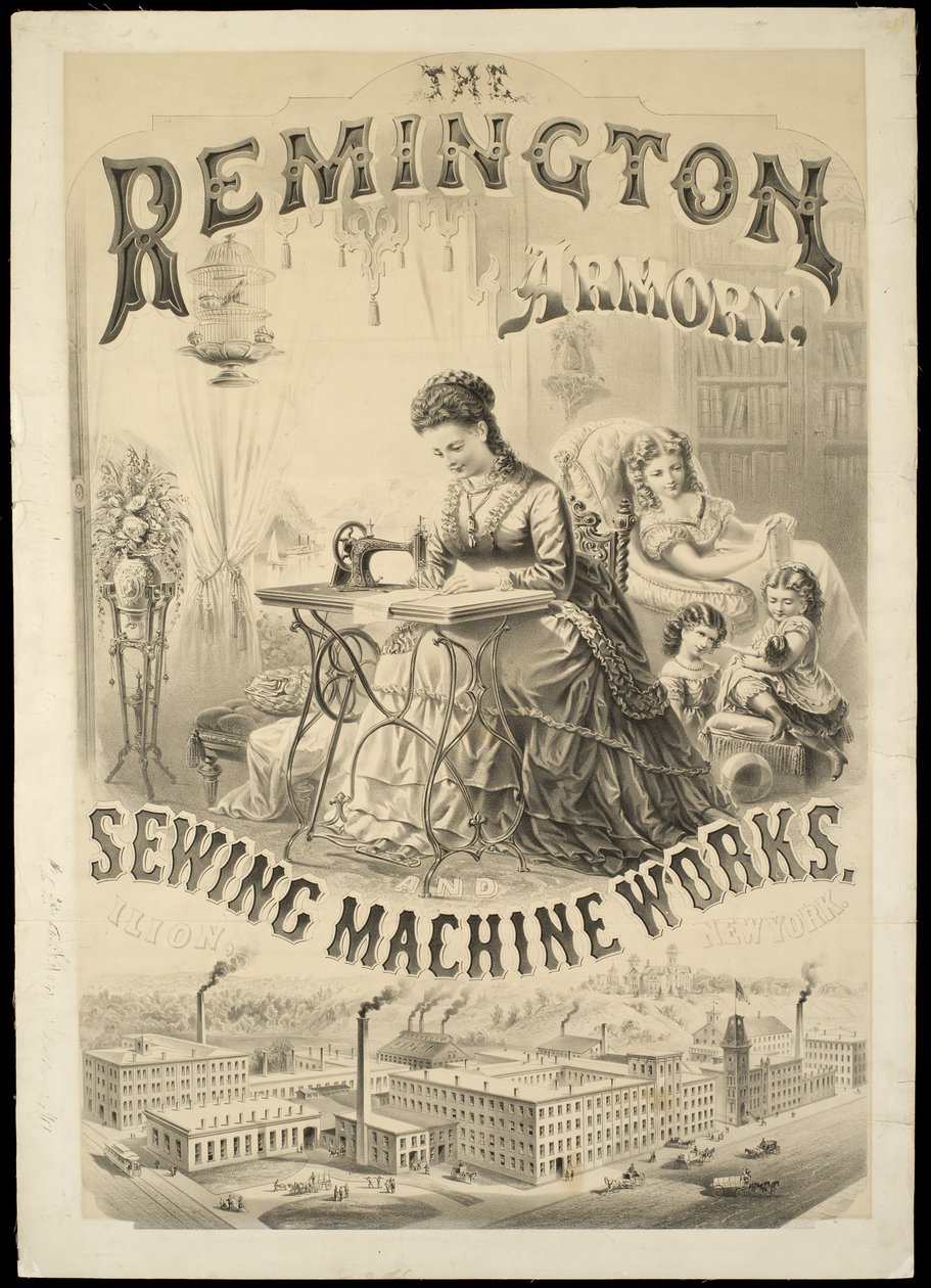 The Remington Armory, Sewing Machine Works, Ilion, New York av American School