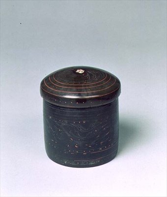 Eske, kinesisk, vestlige Han-dynastiet, 206 BC-6 AD (lakk) av Chinese School