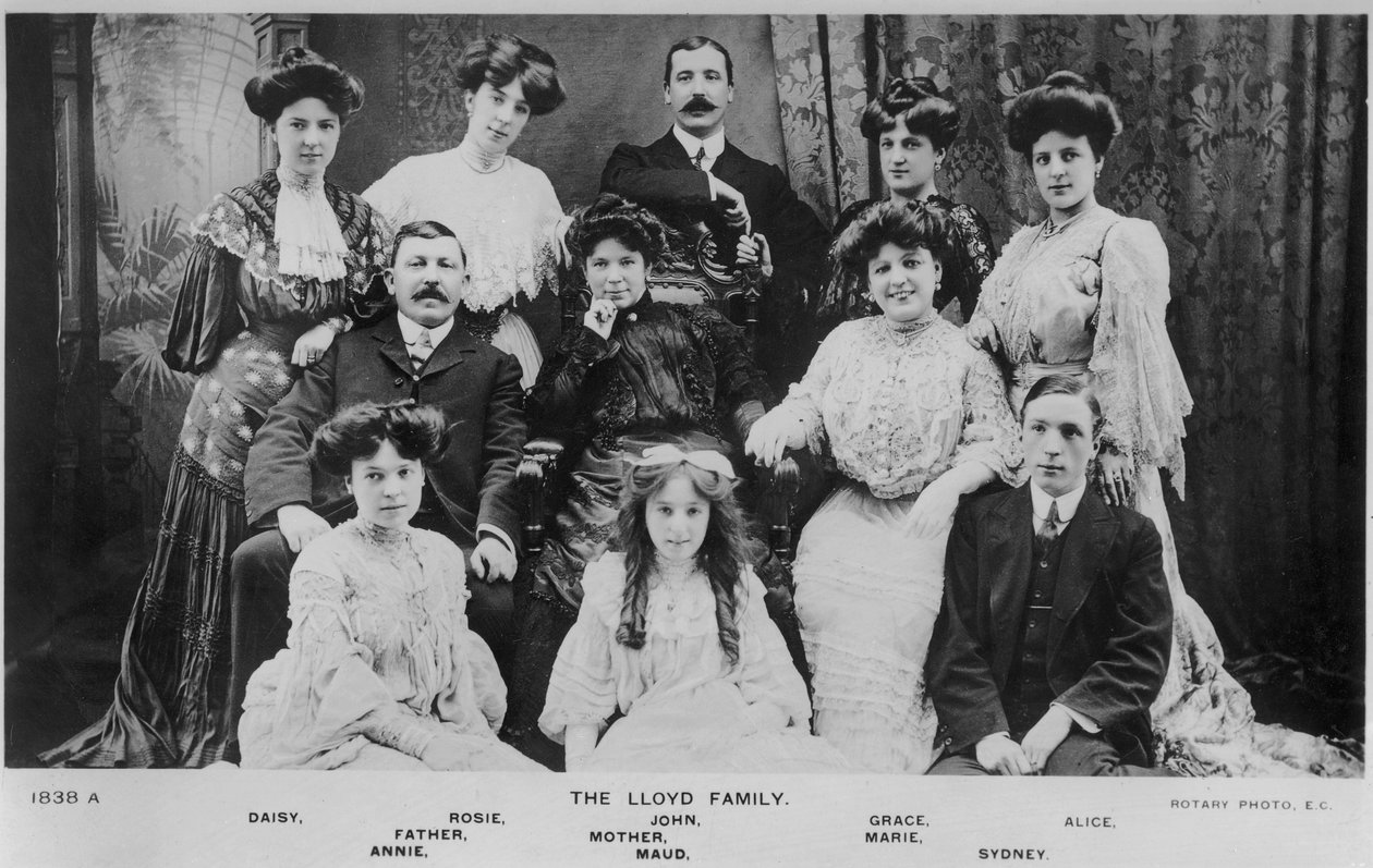 Familien Lloyd av English Photographer