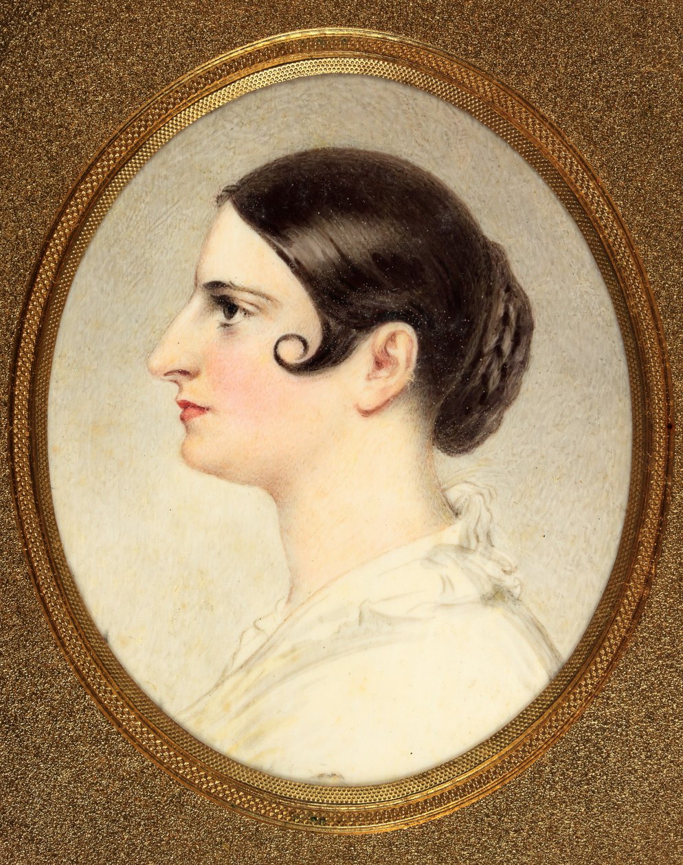 Adelaide Kemble, fru Sartoris (emalje) av English School