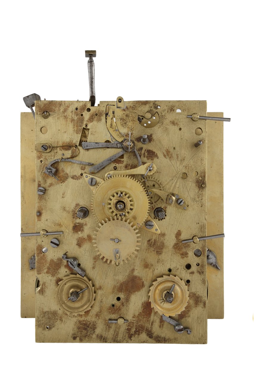 Gretton frontplate, ca. 1680 (metall) av English School