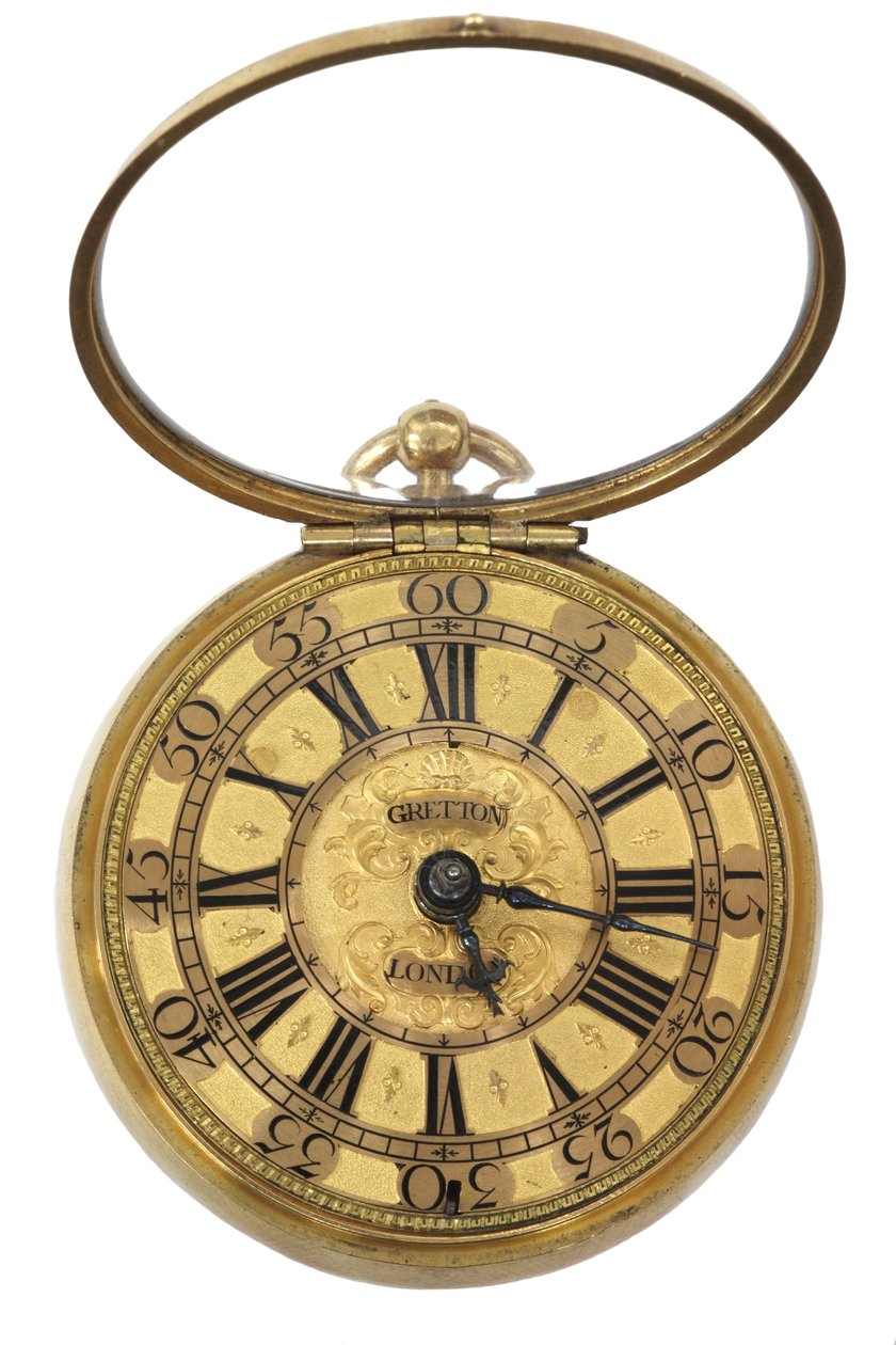 Gretton urskive, ca. 1680 (metall) av English School