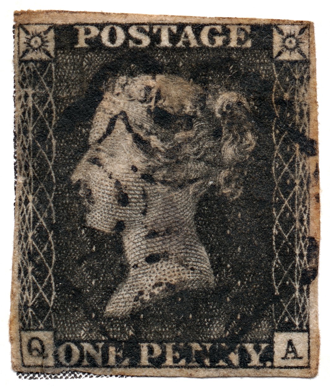 Penny Black c. 1840 (frimerke) av English School