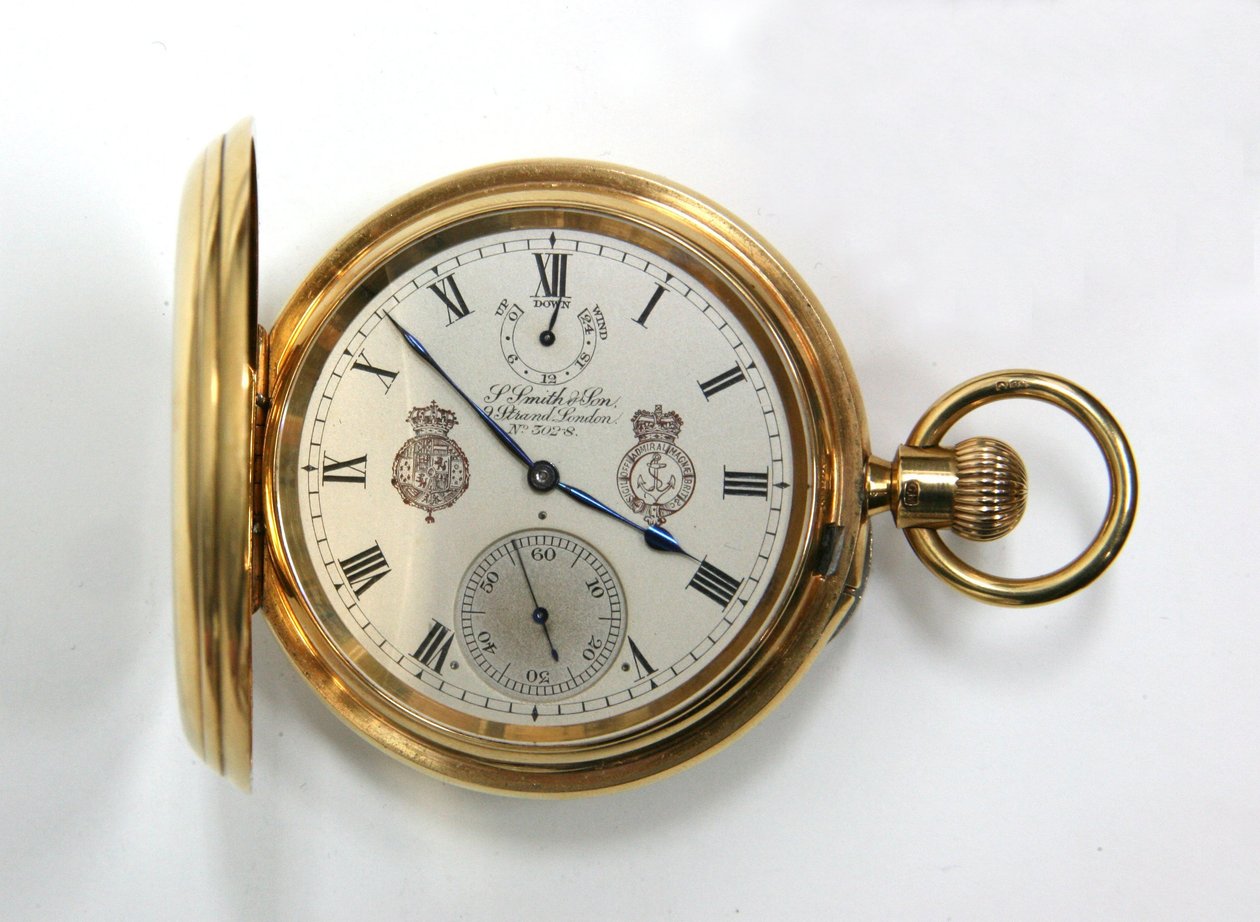 Lommeur, signert S. Smith & Son, 1907 (se også 323292) av English School