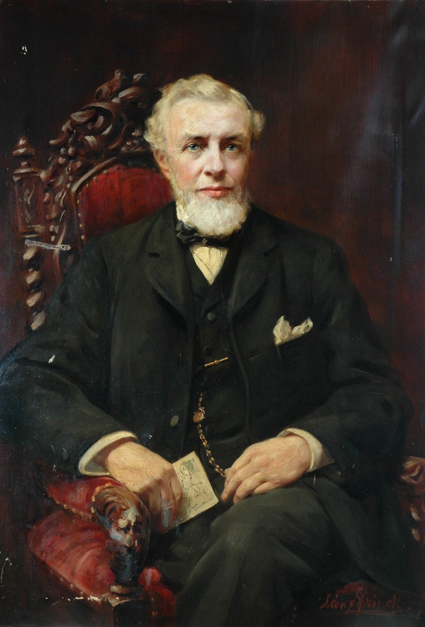 Portrett av en mann av English School