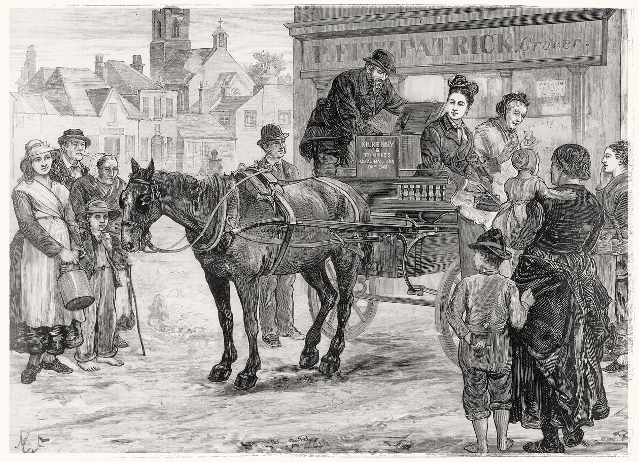 Kilkenny Mail Cart av English School