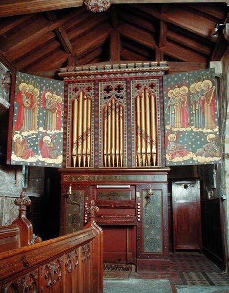 Orgelet til All Saints Church, Theddingworth av English School