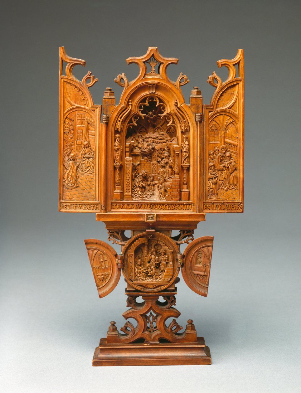 Nativity, ca. 1520 (buksbom) av Flemish School