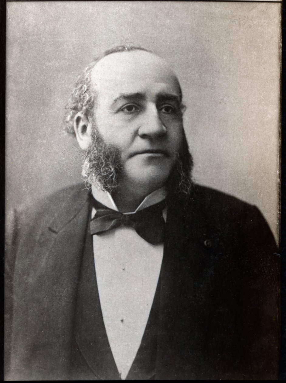 Portrett Jules Emile Pean (1830-1898), fransk kirurg. av French Photographer