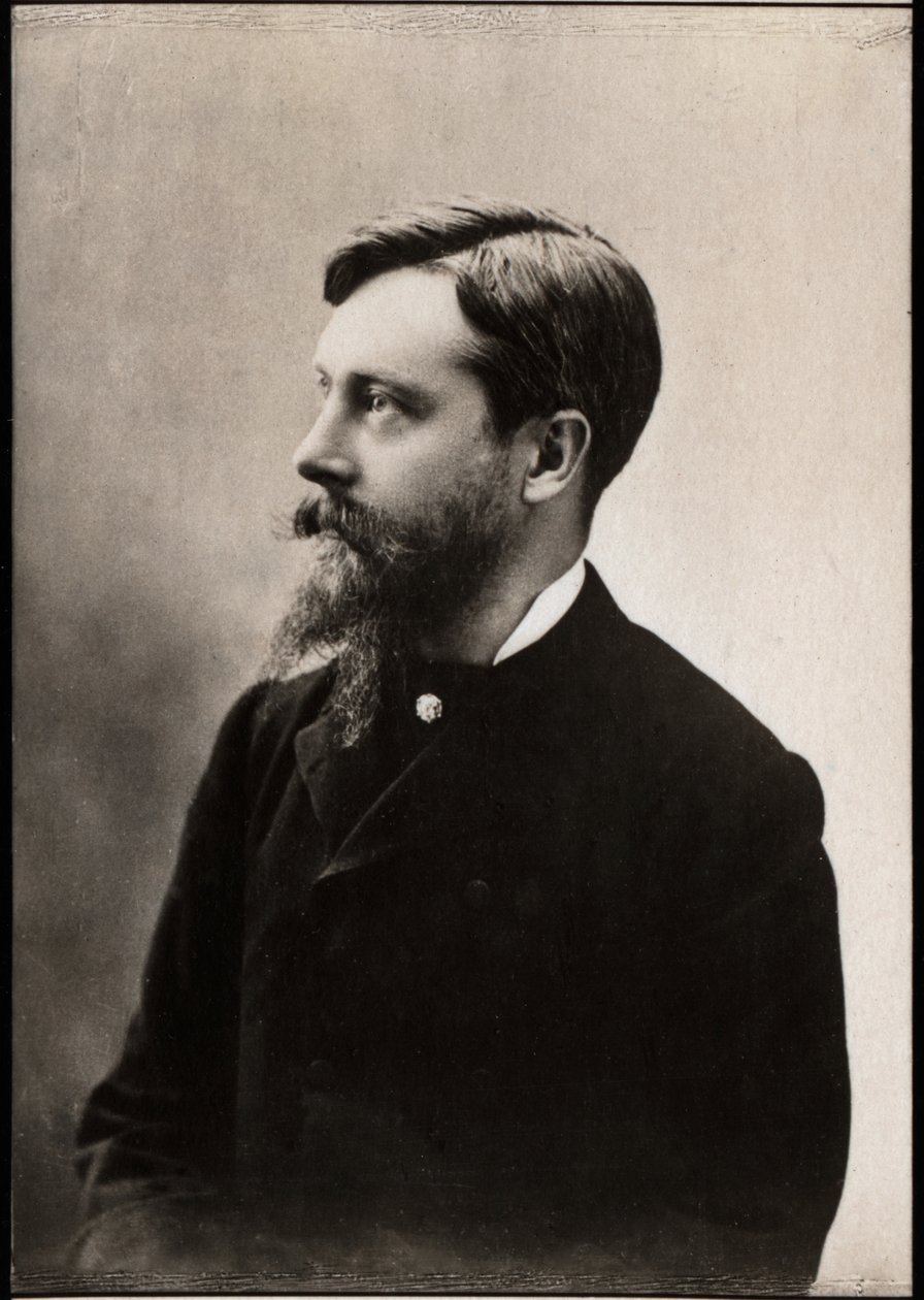 Portrett av Andre Lebon (1858-1938), fransk politiker. av French Photographer