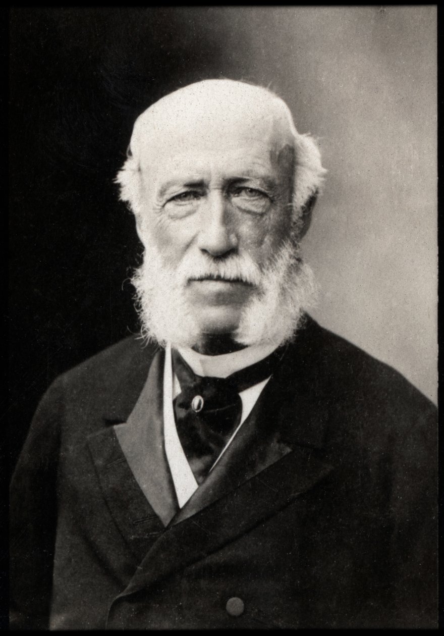 Portrett av Georg Herbert zu Munster (1820-1902), tysk statsmann. av French Photographer