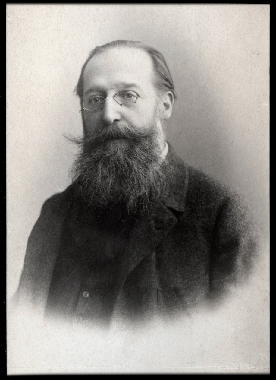 Portrett av Henri (Henry) Fouquier (1838-1901), fransk journalist, forfatter og politiker. av French Photographer