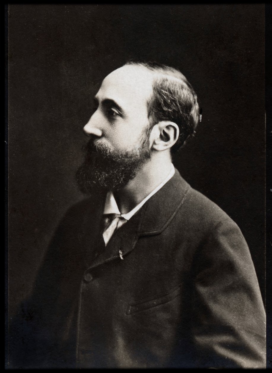 Portrett av Jules Claretie (1840-1913), fransk forfatter. av French Photographer