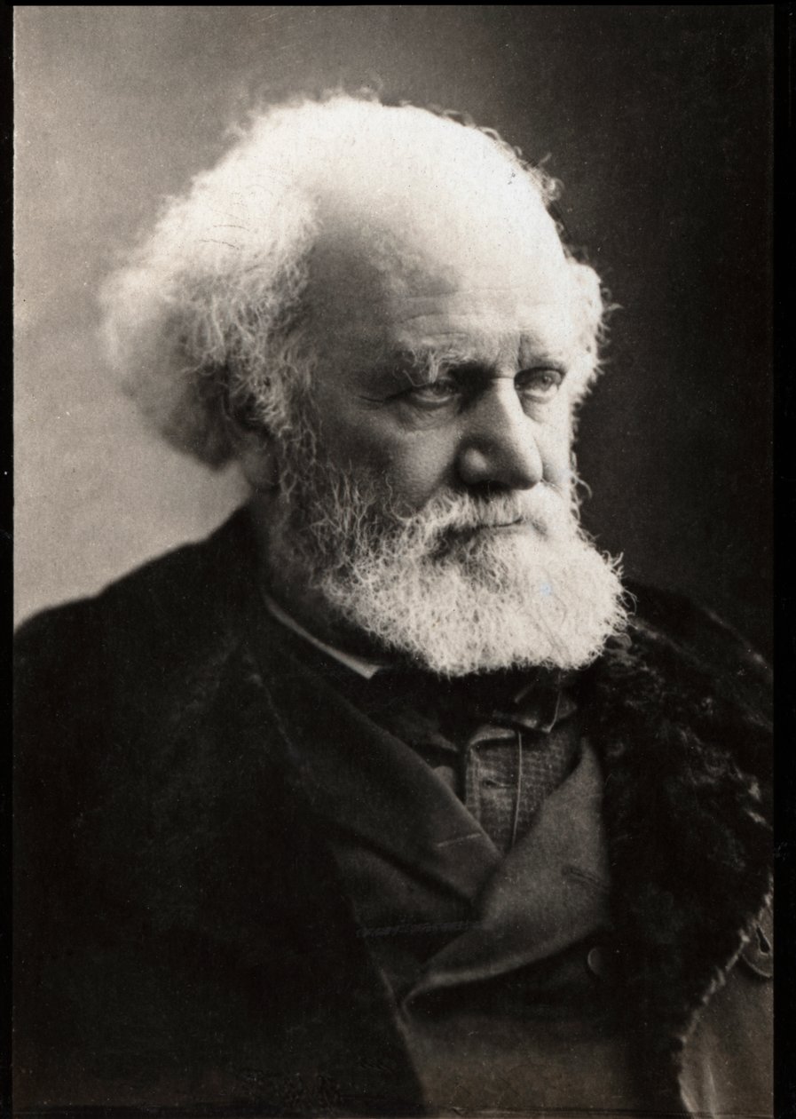 Portrett av Jules Janssen (Pierre Jules Cesar Janssen) (1824-1907), fransk astronom. av French Photographer
