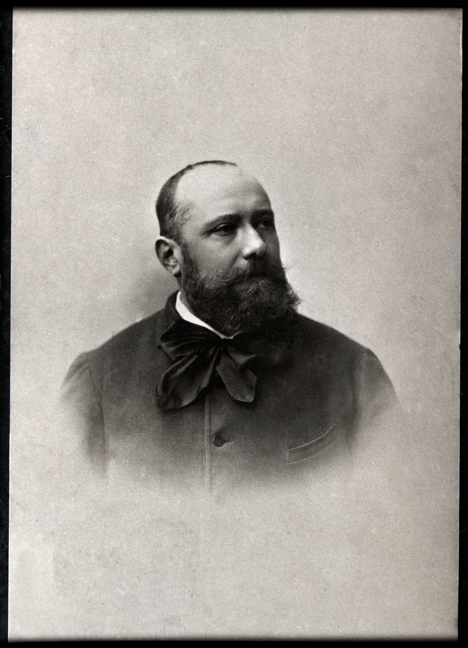 Portrett av Paul Armand Silvestre (1837-1901), fransk poet. av French Photographer