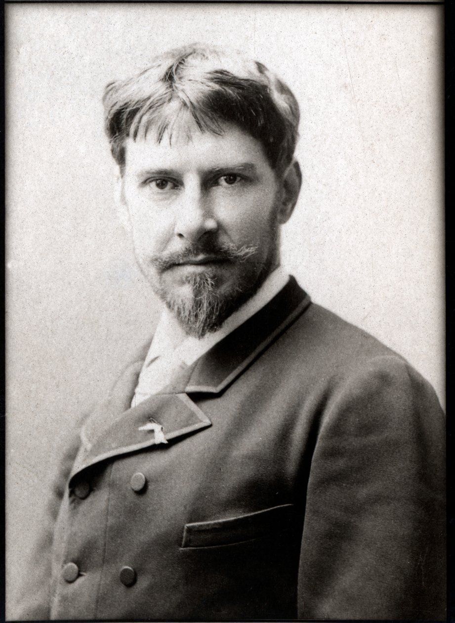 Portrett av Paul Mounet (1847-1922), fransk skuespiller. av French Photographer